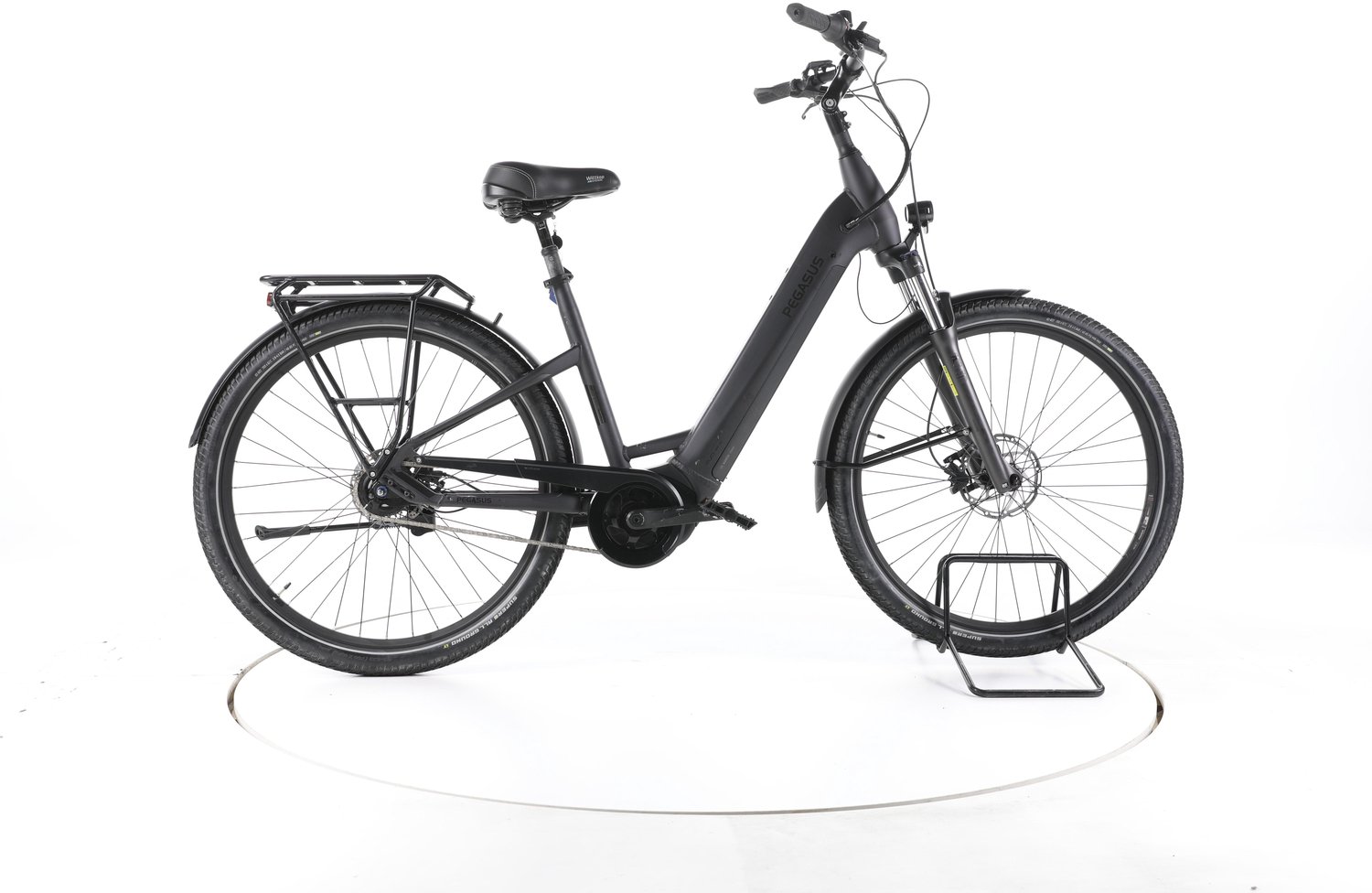 Pegasus Savino EVO 5R Elektrische citybike Bosch Accu 500Wh 28" 2023 zwart Pro