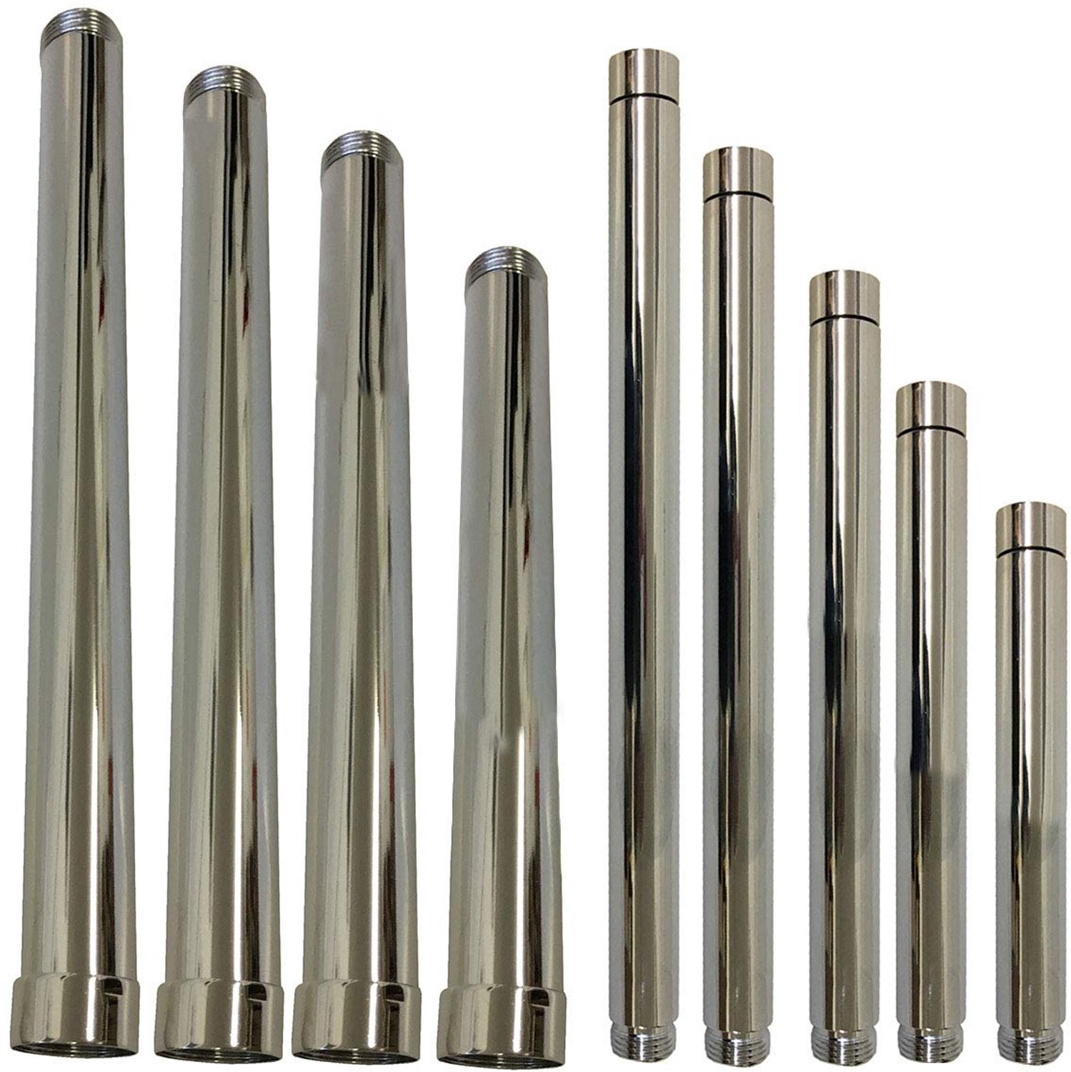 Douchestang verlengbuis 20-80 cm - kraanverlenging - douchearm - perfect voor extra lengte - Vemera
