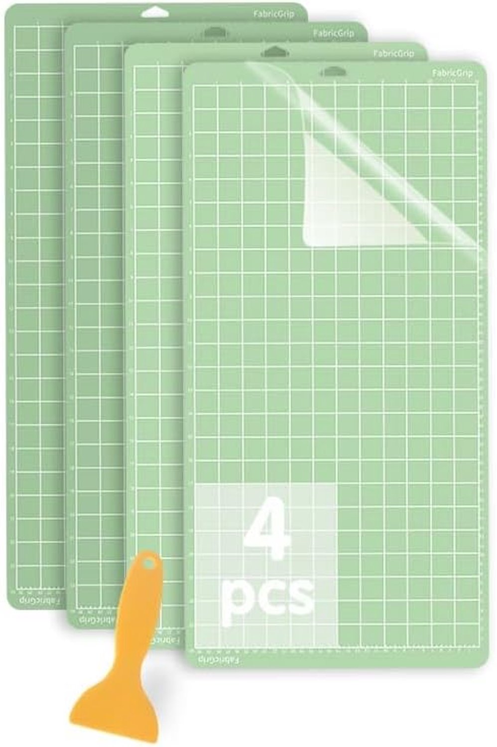 Snijmatten 12x24" - 4 Stuks - Medium Hechting - Geschikt voor Diverse Materialen - Luxento