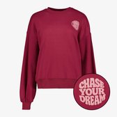 TwoDay dames trui met opdruk rood - Maat M