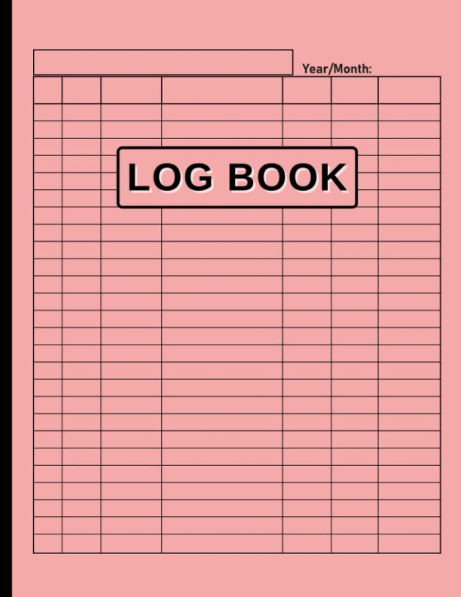 Customizable Log Book: Customize Multipurpose Log Book to Track Daily Activity, Time, Income and Expenses, Donations - ShopVlot