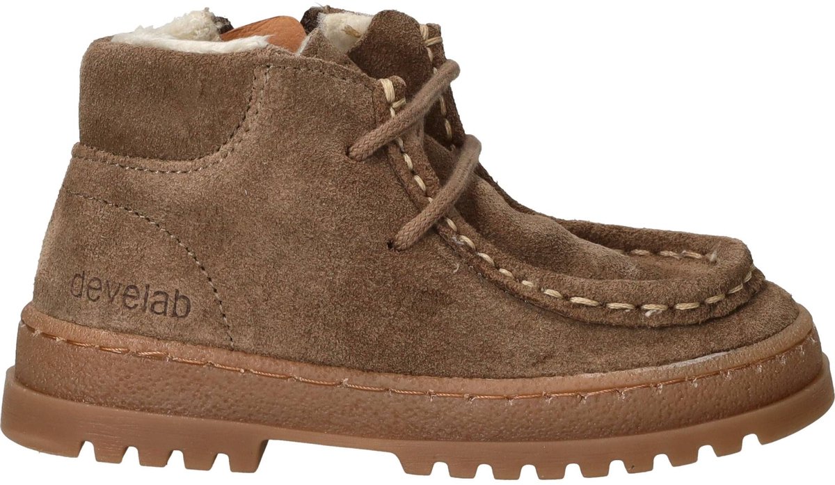 Develab Veterboots - Jongens - Taupe - Maat:23