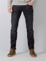 Petrol Industries Heren Jeans Regular Tapered Fit Russel - Spijkerbroek - Stretchdenim - Essentials Collection - Zwart - Maat W34L30