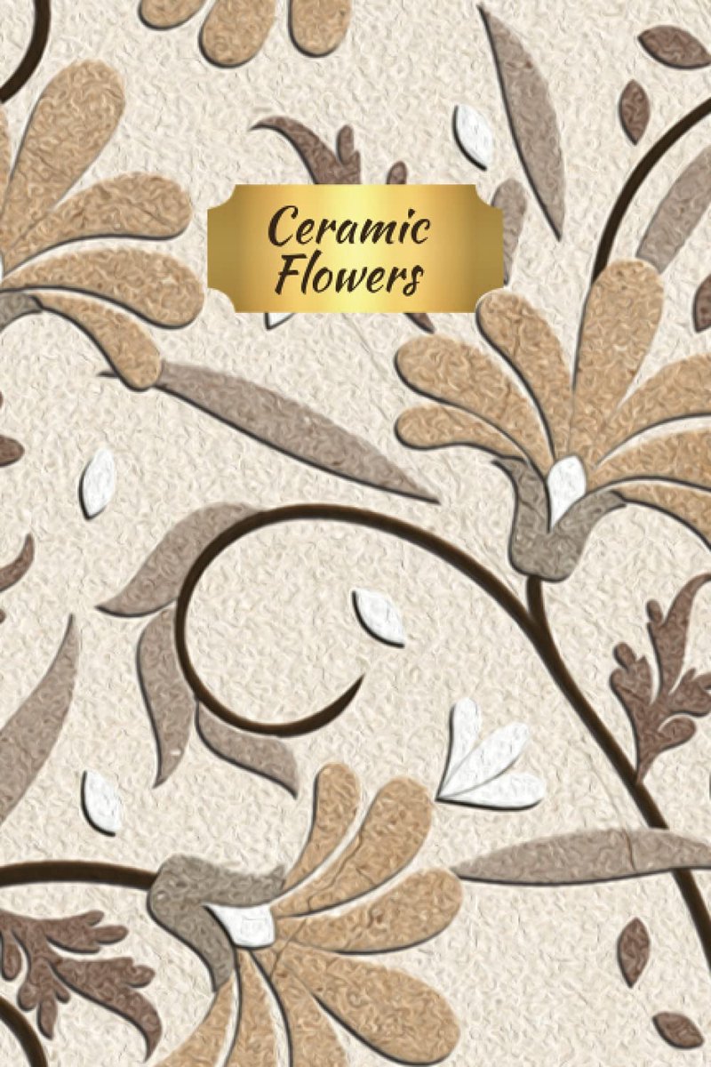 Ceramic Flowers: A Classic Softcover Journal - ShopVlot