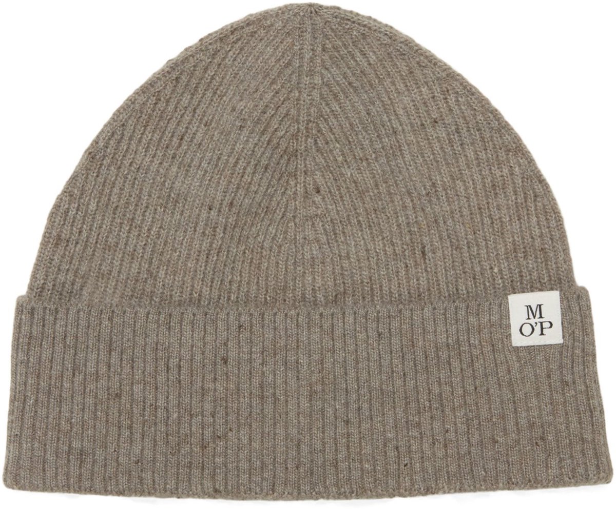 Marc O'Polo muts Knitted Hat Driftwood Haze Taupe