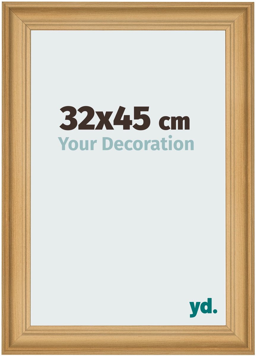 yd. Your Decoration - Fotolijst 32x45 cm - MDF - Dennen Houtnerf - Lazio