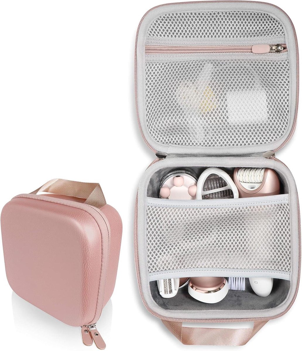Epilator Opbergkoffer - Reis Etui - Accessoires Opbergen - Sterke Beschermhoes - Compact Ontwerp - Zwart