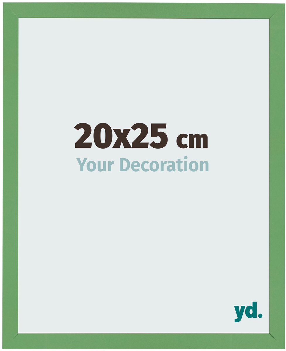 yd. Your Decoration - Fotolijst 20x25 cm - MDF - Groen - Bologna