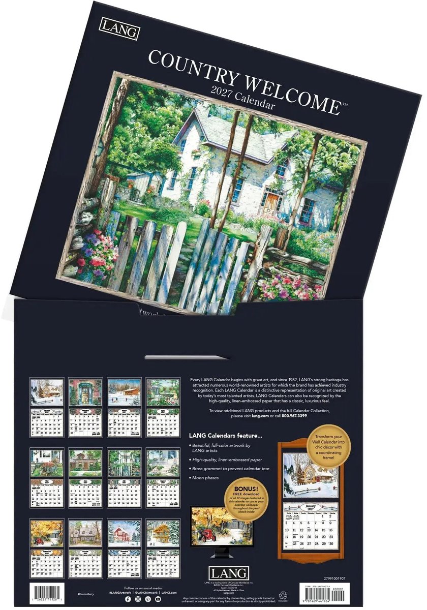 Country Welcome Kalender 2027