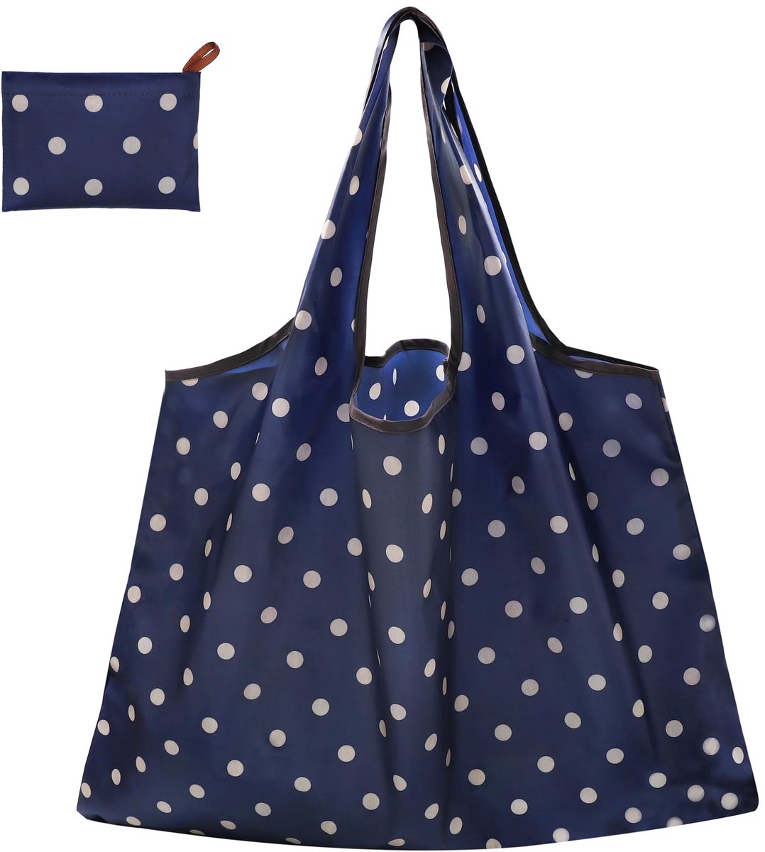 CHEESANHERR Opvouwbare Herbruikbare Boodschappentassen, Grote Shopper Bag Lichtgewicht Zak Wasbare Handtas, Draagbare - ShopVlot