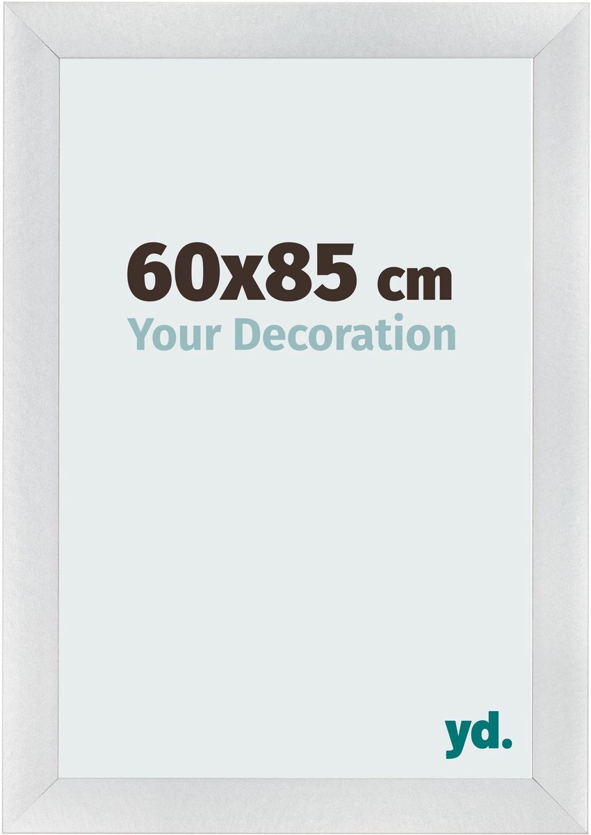 yd. Your Decoration - Fotolijst 60x85 cm - MDF - Zilver Mat - Pisa