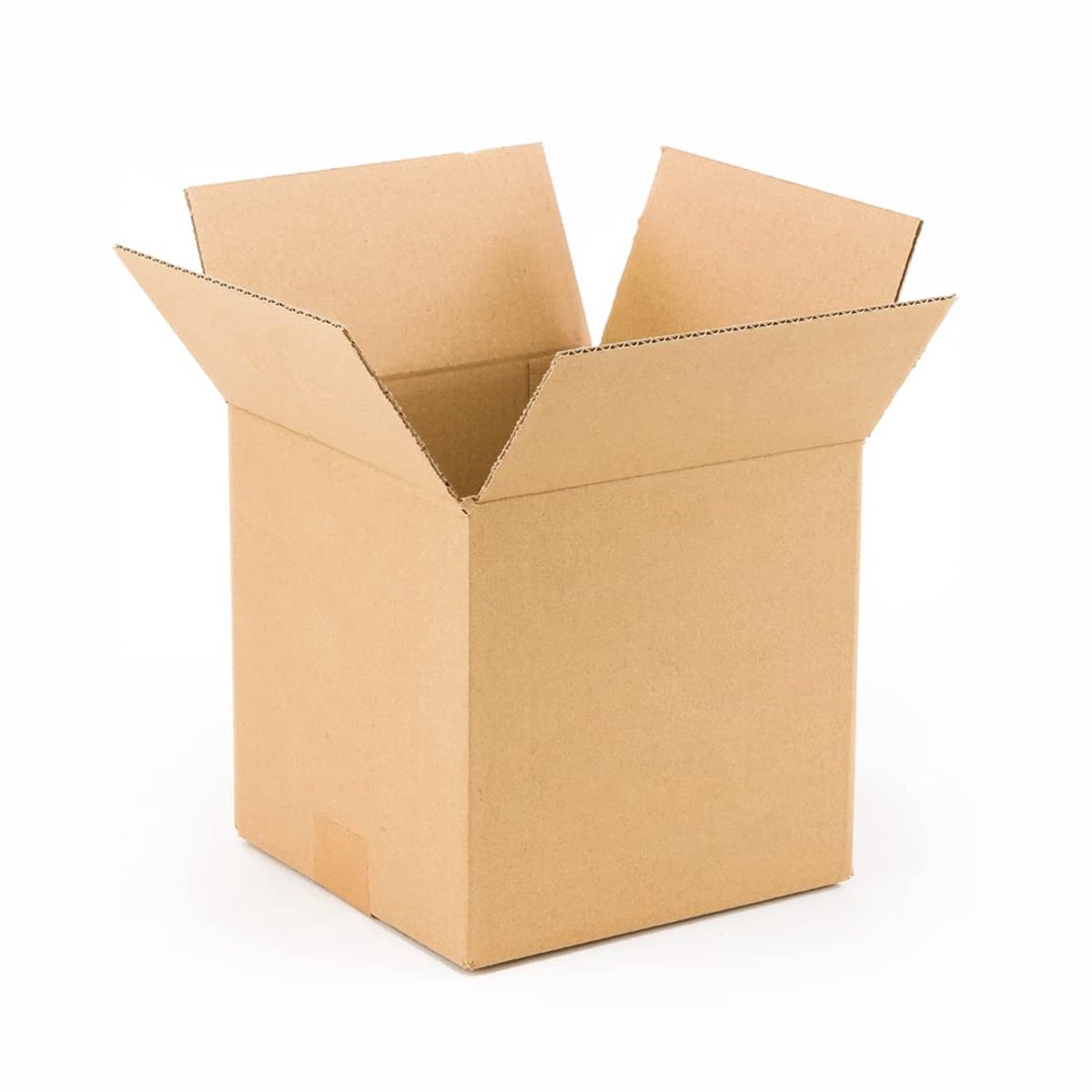 Pakket van 25 Versterkte Kartonnen Dozen met Enkele Wand, 20x20x20 cm - Gemaakt in de EU van Gerecycled Karton, Duurzaam voor Verzending, Opslag en Verhuizingen