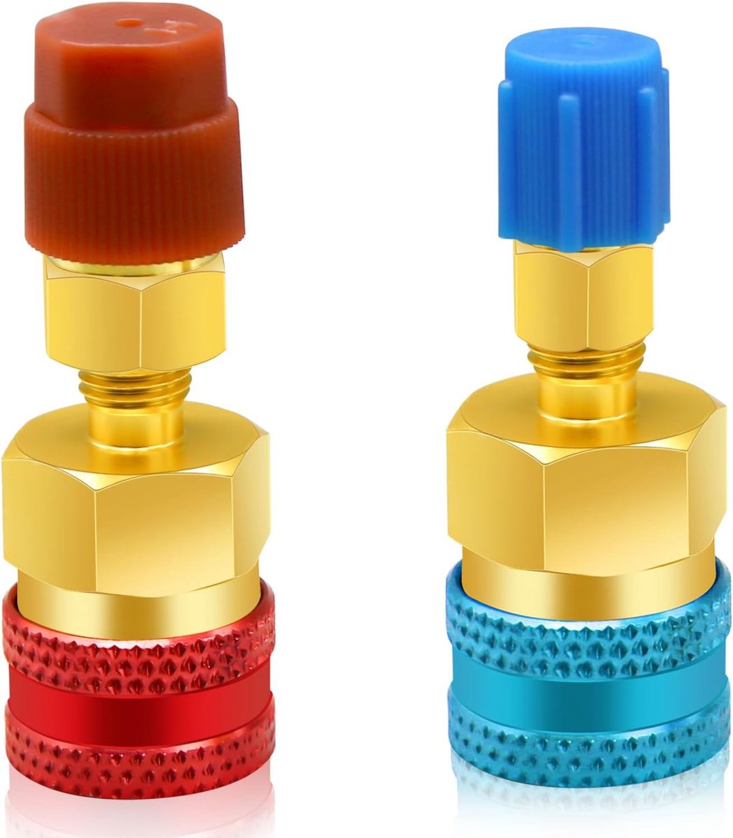 Naar R134a-adapter, snelkoppelingsset R1234yf-koelmiddelherlaadset