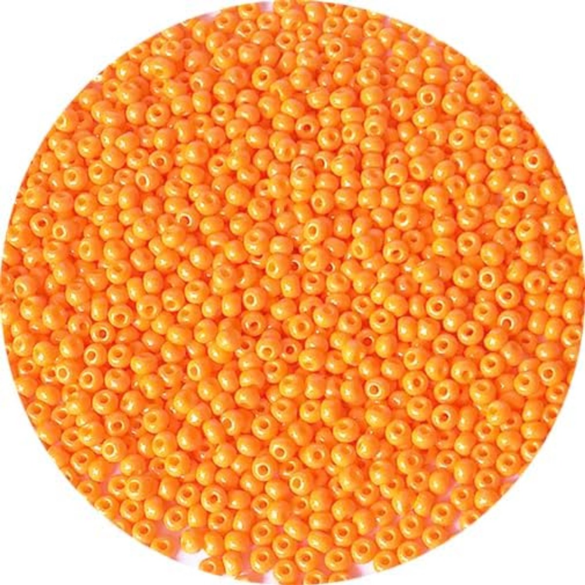 Maat 3mm Oranje Kleur Rocailles 4000 stks/100 Gram, 8/0 Ronde Glas Craft Kralen voor het Maken Sieraden Oorbel Armbanden Ketting