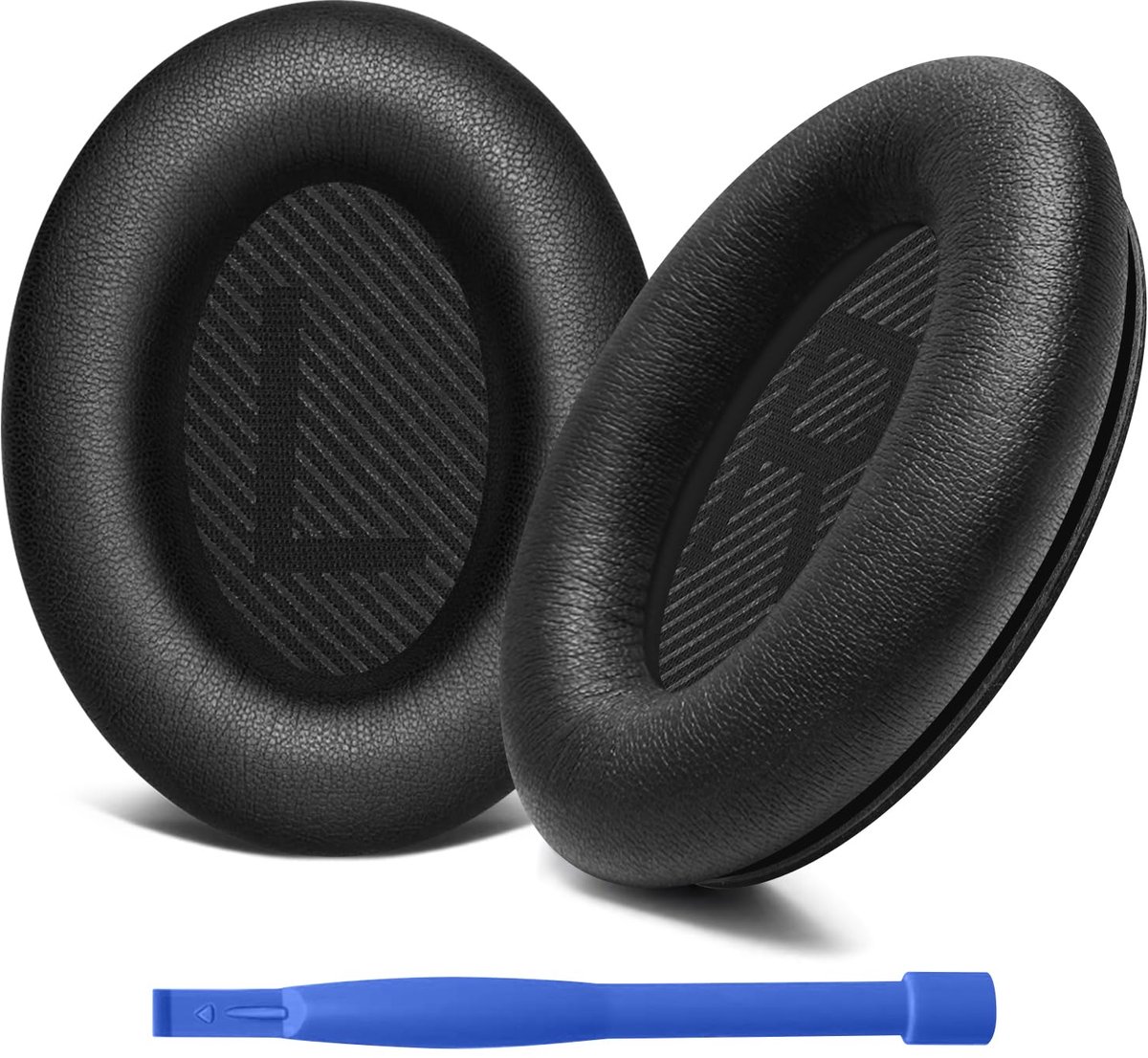 Vervangende oorkussens voor Bose QC35/QC15/QC25 - zwart - comfortabel materiaal - perfecte pasvorm - Luxento