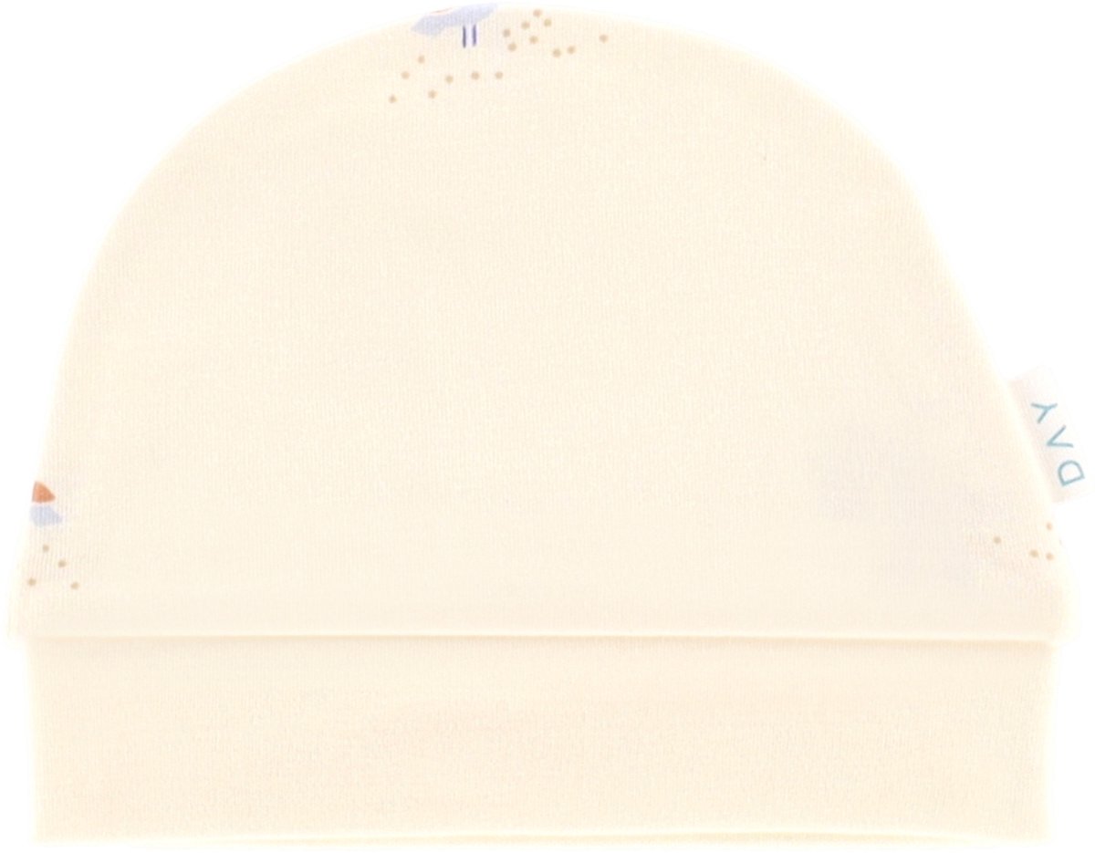 DAY Mutsje - Cream - 0-6 Mnd