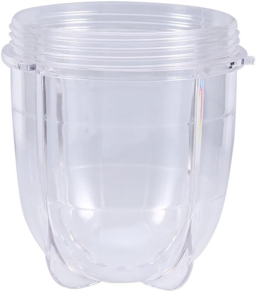 Plastic Juicer met Hoge en Lage Hoofd, Transparante Accessoires, Reserveonderdelen, Bekers en Glazen voor Smoothies en Sap