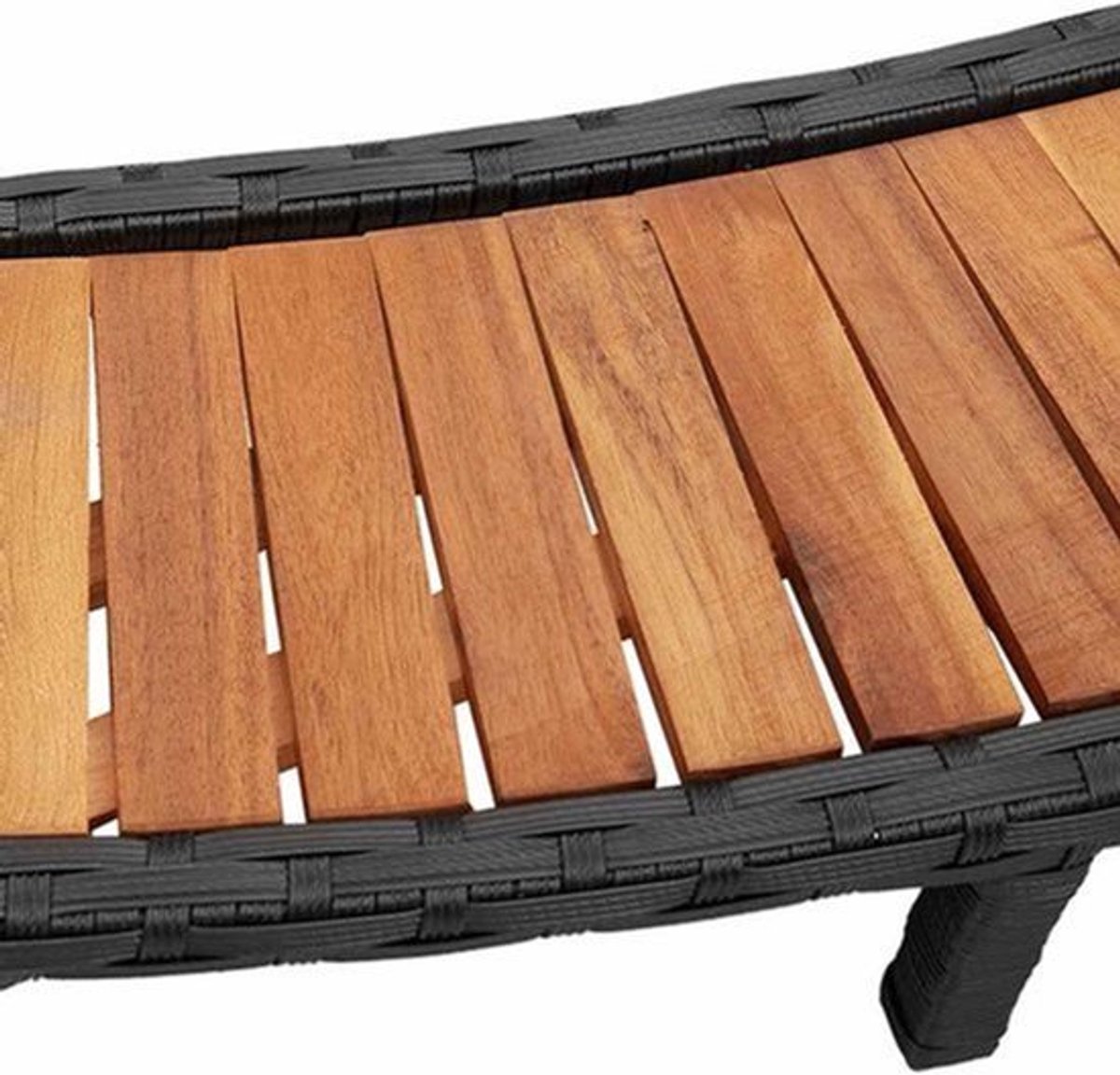 Badtuit – Spa Omranding – Buiten Hottub Ombouw – Ronde Hottub Omkasting – Hottub Omkadering – Poly Rattan Zwart – Massief Acaciahouten Opstap – Weerbestendig & Onderhoudsvriendelijk Badtuit – Spa Omranding – Buiten Hottub Ombouw – Ronde Hottub Omkasting – Hottub Omkadering – Poly Rattan Zwart – Massief Acaciahouten Opstap – Weerbestendig & Onderhoudsvriendelijk
