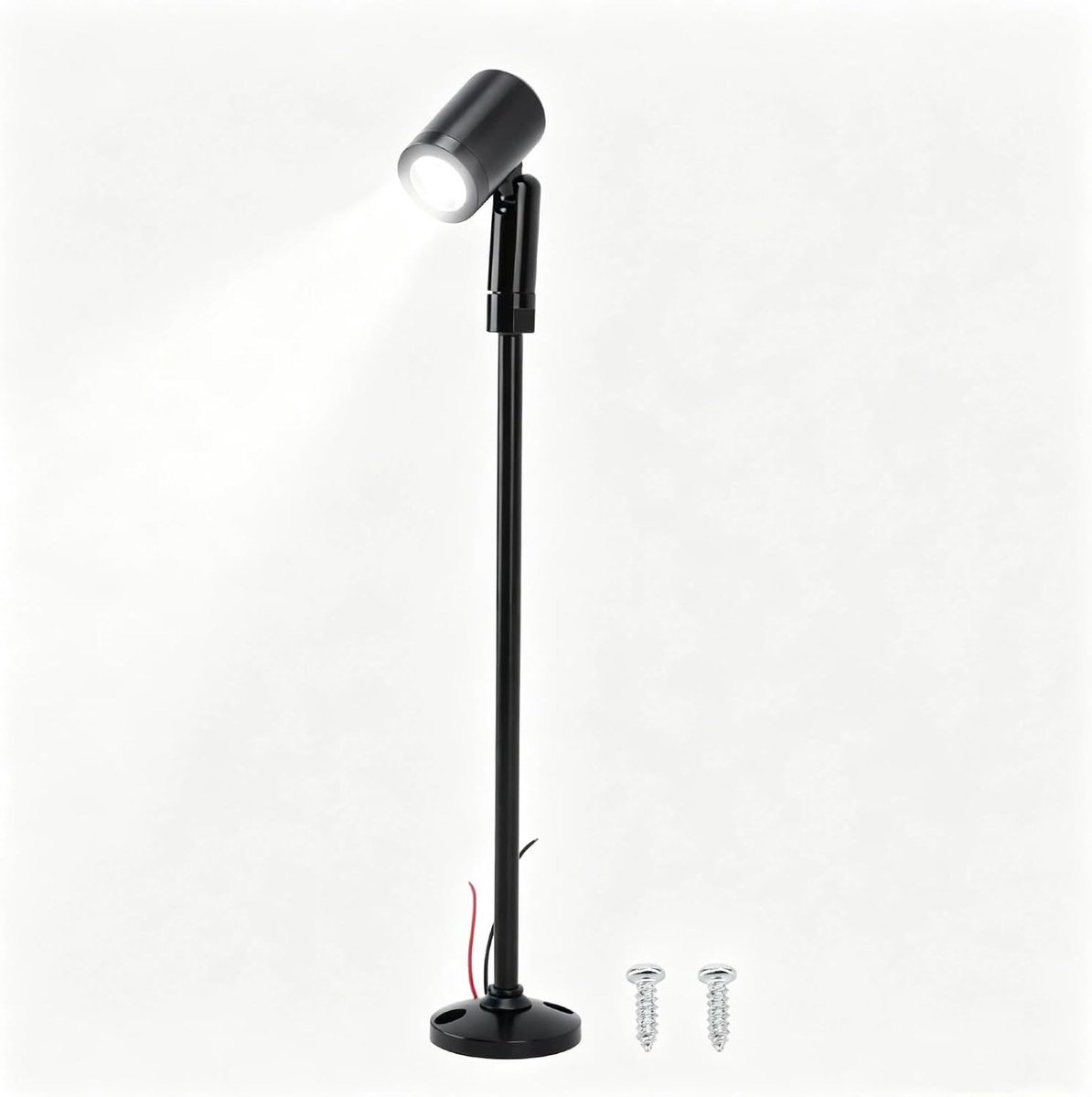 Moderne LED Mini Spotlight met Verstelbare Kop voor Sieradenpresentatie, DC12V Laag Voltage, Aluminium Behuizing voor Etalages en Kunstgalerijen
