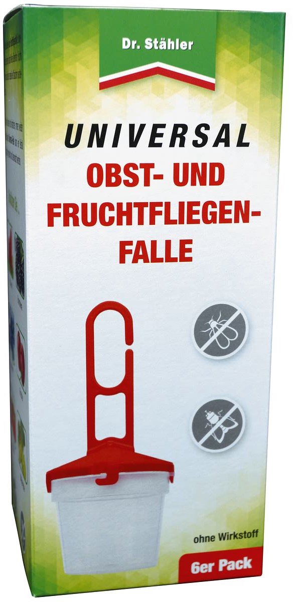 Dr. Stahler fruitvliegenval universeel 6-pack