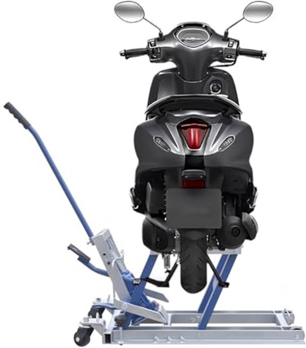 Hydraulische Motorhefbrug voor Motoren en Fietsen - Professionele Schaarlift en Podium