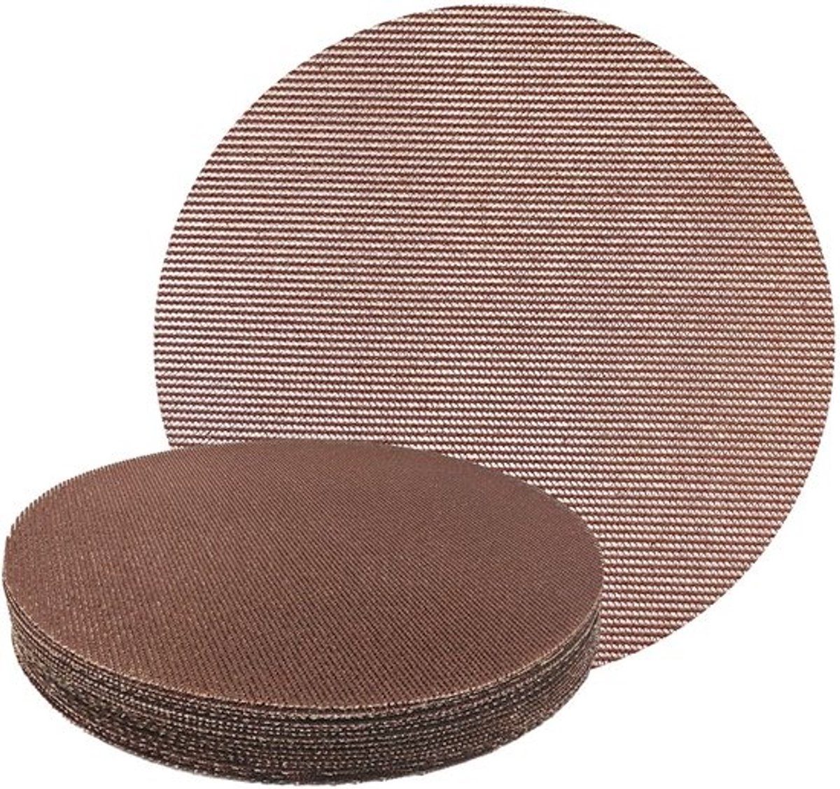 Klittenband schuurschijven Ø 225 mm - Korrel P80 - 15 stuks - Geschikt voor hout, plamuur en kunststof
