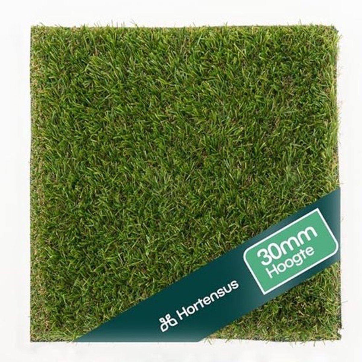 Realistisch Kunstgras - Onderhoudsarm 30mm Hoog Gras Tapijt voor Tuin, Balkon & Terras (1 * 2m)