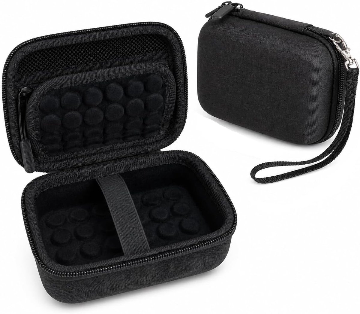 Compacte digitale cameratas voor Canon PowerShot SX740 / SX730 / SX720 / SX710 / SX620 / SX610 HS digitale camera, SX740 / SX730 vlogging camera reistas, netzak voor accu, SD-kaart en kabel