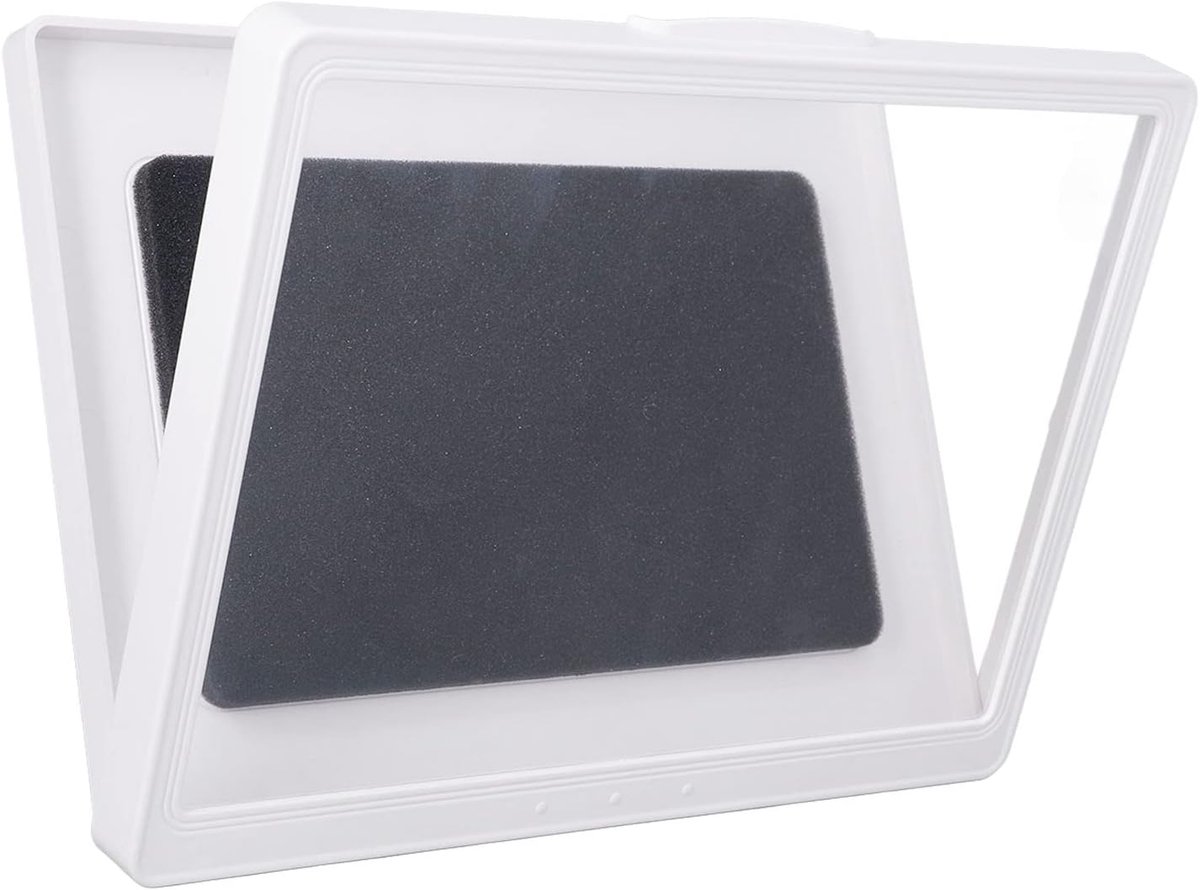 Douchetablethouder, 180° Rotatie Waterdichte Tablethouder Badkamer Tablethoes, Tablet Wandhouder met Aanraakbaar Anti-condensscherm voor Badkamer Keuken (9802W Wit)