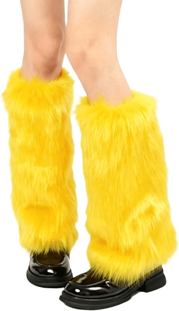 2 stuks berenkostuum accessoireset met pompom hoofdband pluizige beenwarmers pompon haarstrik en bontlaarzen voor volwassenen en dames