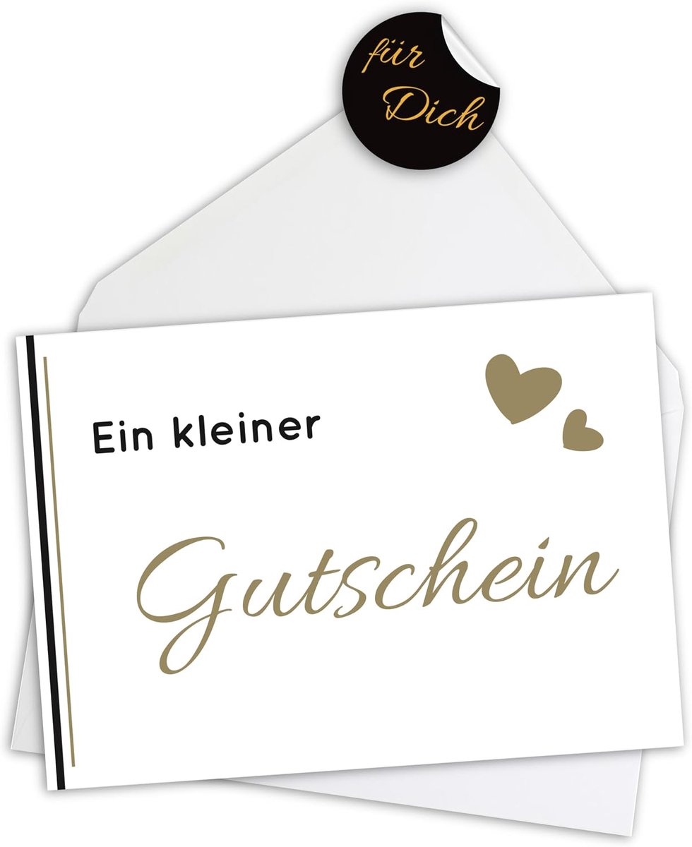 1 | 3 | 5 | 10 | 20 tegoedbonnen met exclusieve gouden opdruk om zelf vorm te geven cadeaubon zelf in te vullen, blanco tegoedbon sjabloon tegoedbon beschrijven Kerstmis bruiloft verjaardag