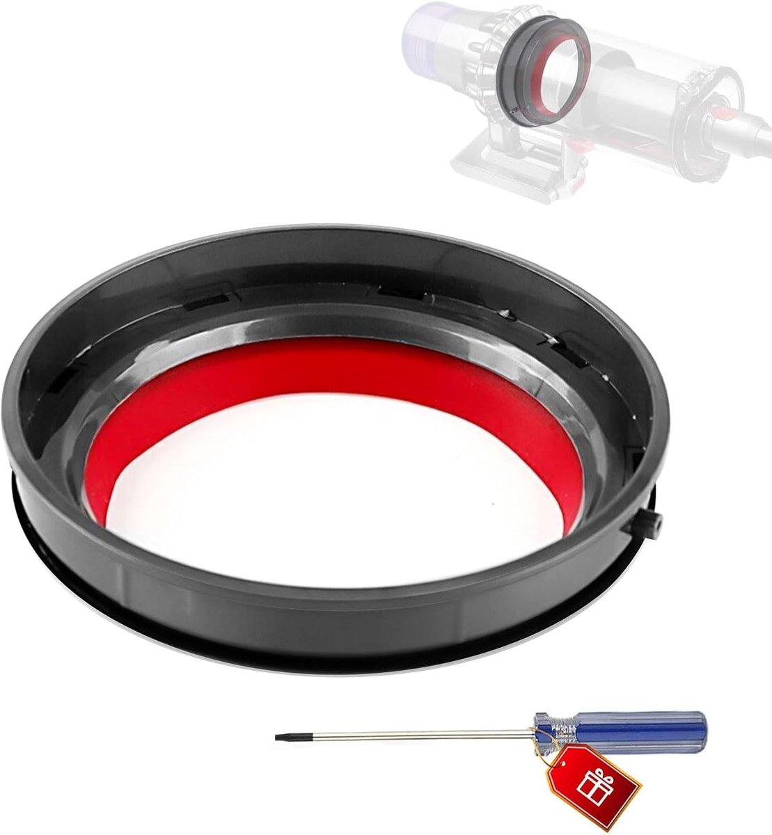 Emmer Top Vaste Afdichtring Voor Voor Dyson V11 V15 SV14 SV15 SV22 Stofzuiger Vervanging Reparatie Deel Accessoires