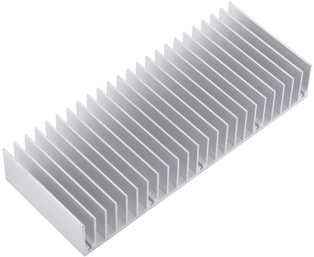 1 stks 150 mm aluminium koellichaam Koelradiator koellichaam: