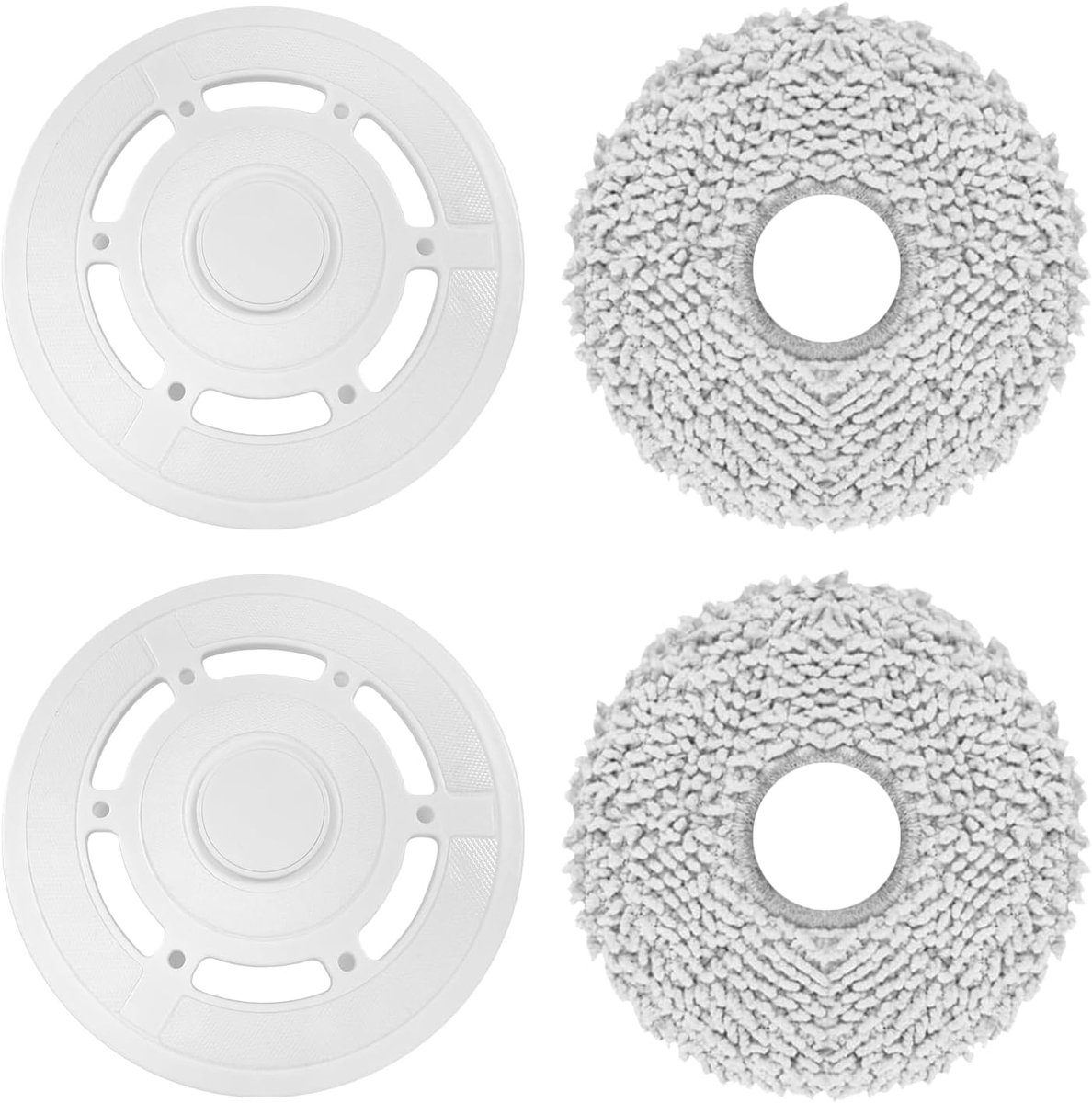 Mopdoeken met dweilplaten, reserveonderdelen voor Ecovacs Deebot T20 Omni / T20e Omni robot stofzuiger dweilpad dweilhouder