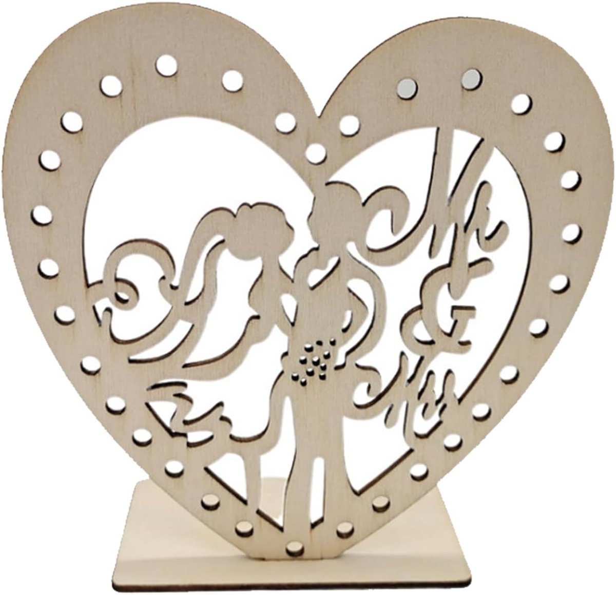 1 stuk huwelijkscadeau, huwelijkscadeau geld, bruiloft decoratie, Valentijnsdag houten hanger, geschikt voor koppels, feestdecoratie, bruiloft shooting, decoratie en ornamenten