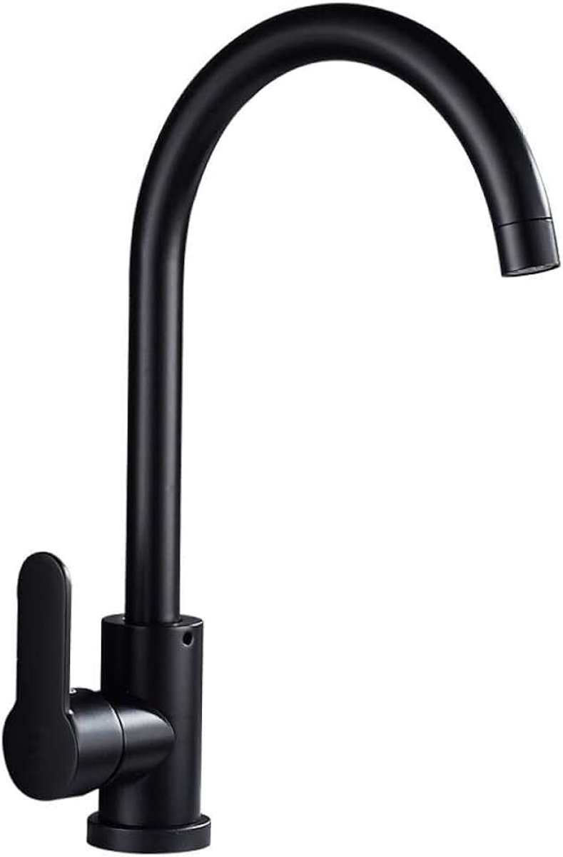 Spoelbakken voor huishoudelijk gebruik met warm en koud water, roestvrijstalen spoelbakken, spoelbakken, spatwaterdichte keukenkranen