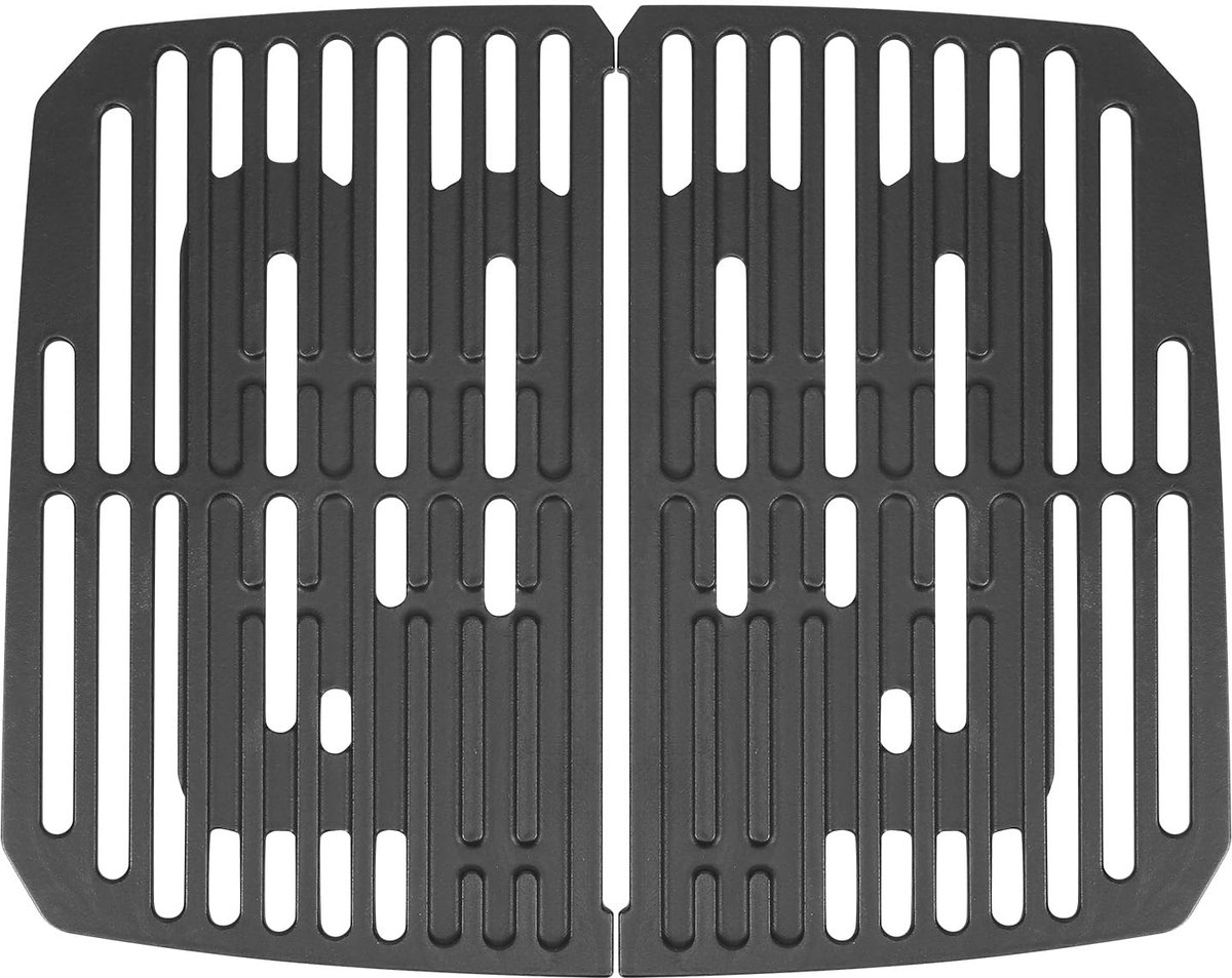Grillrooster voor Weber Pulse 2000 gasgrill, geëmailleerd grillrooster, vervanging voor Weber Pulse 2000, gietijzeren griddle accessoires, 2 stuks