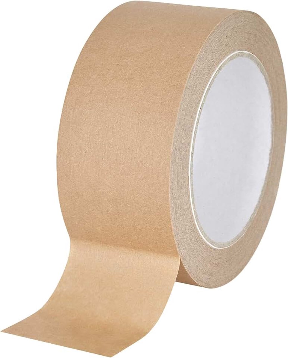 Plakband verpakkingstape bruin 50m x 50mm, bruin