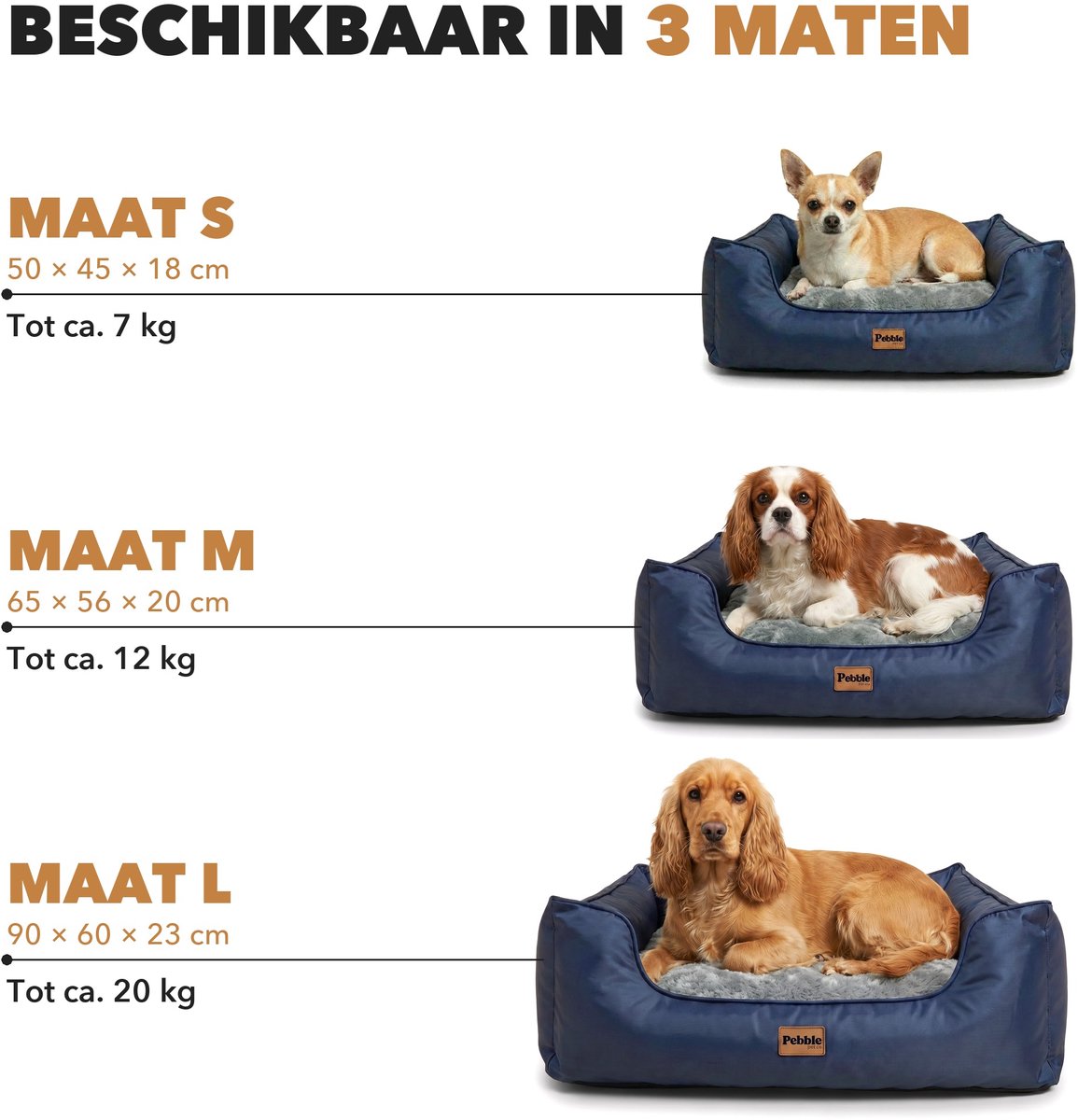Pebble Pebble Oxford Hondenmand - afbeelding 3