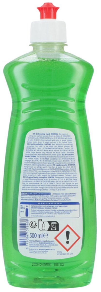 At Home - Afwasmiddel Classic - 6 x 500 ml - Voordeelverpakking
