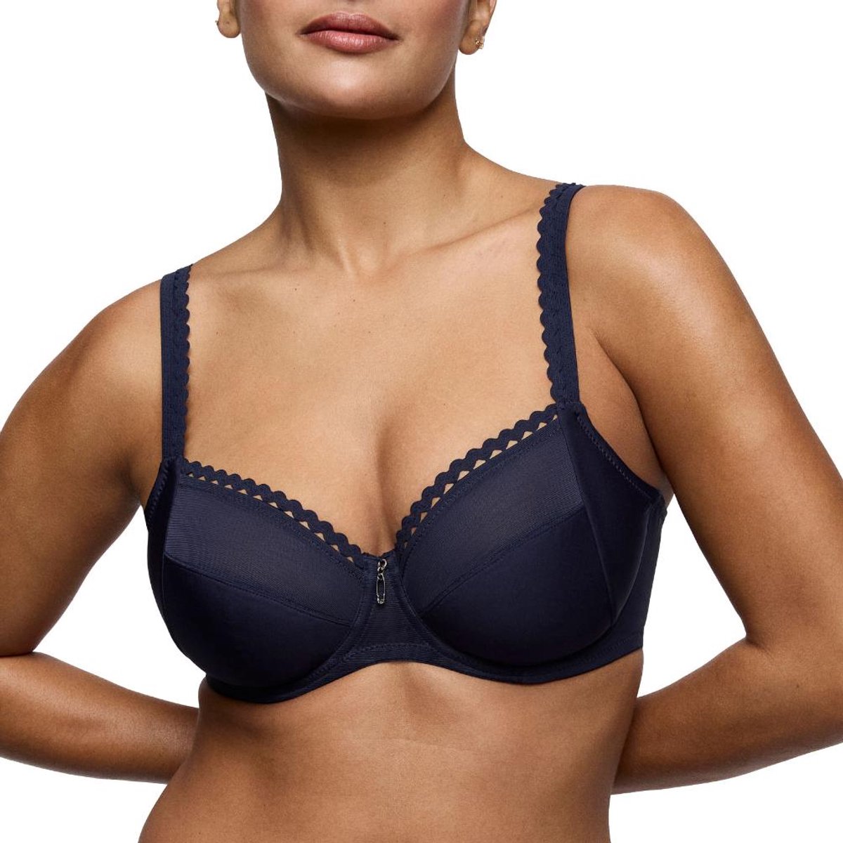 PrimaDonna Twist Wowgirl Beugel Bh Volle Cup 0142600 Evening Blue - maat EU 80B / FR Blauw