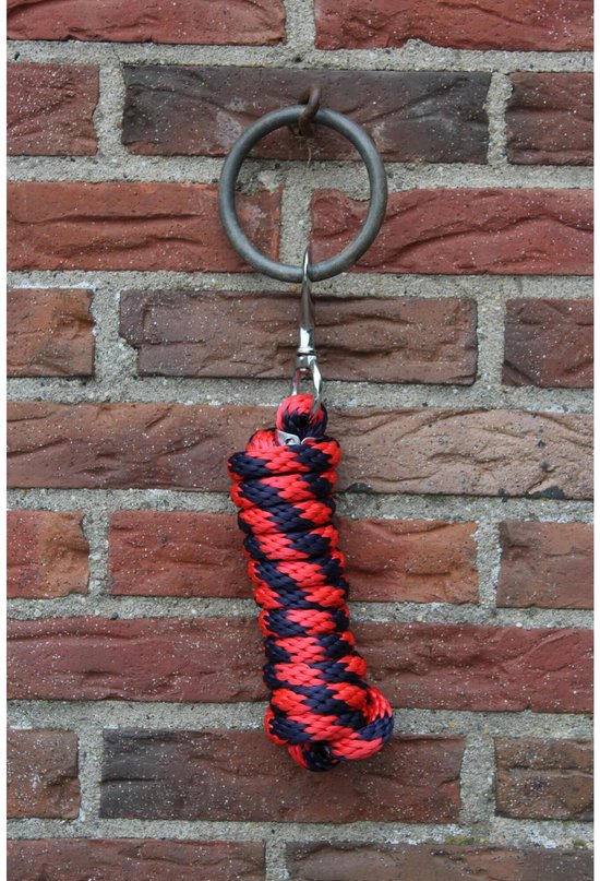 MHS Halstertouw Double Plus normal clip 2 M Paars / Grijs
