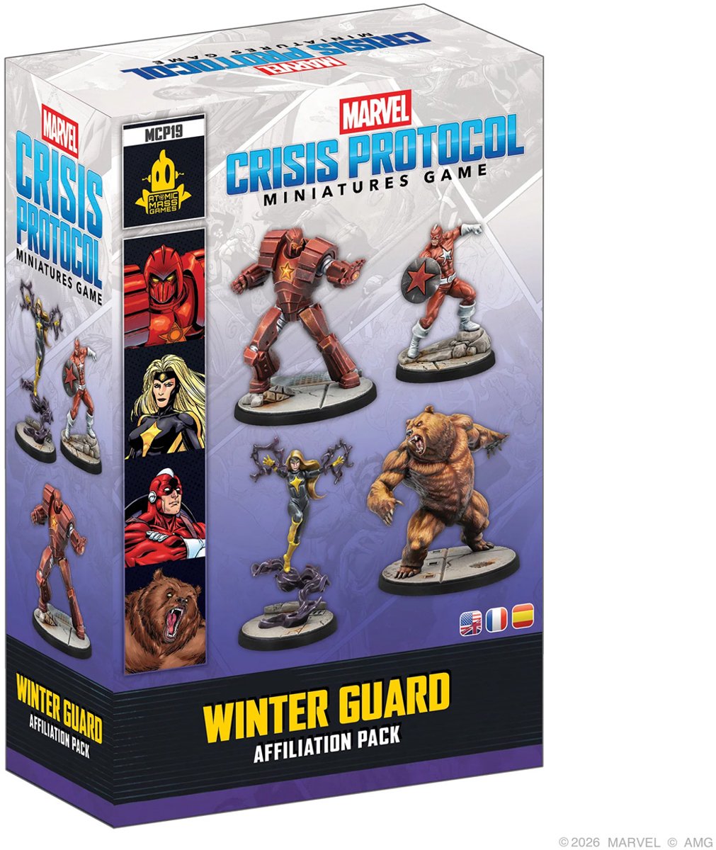 Marvel Crisis Protocol: Winter Guard Affiliation Pack - Miniature Game uitbreiding - EN/ES/FR