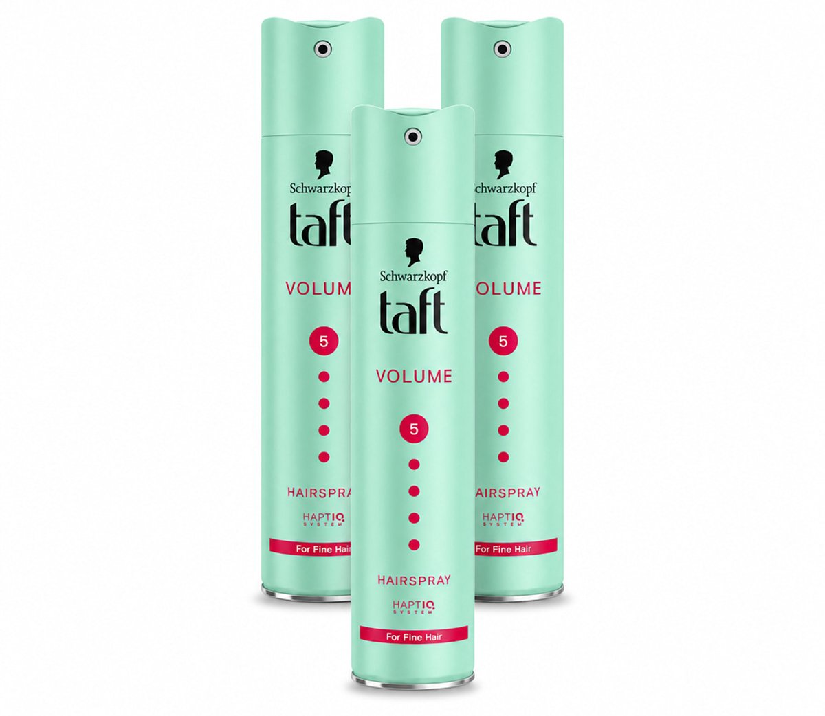 3 x Taft - Volume 5 - Haarspray - Volumineuze hold - 250 ml - Voordeelverpakking - 3 stuks