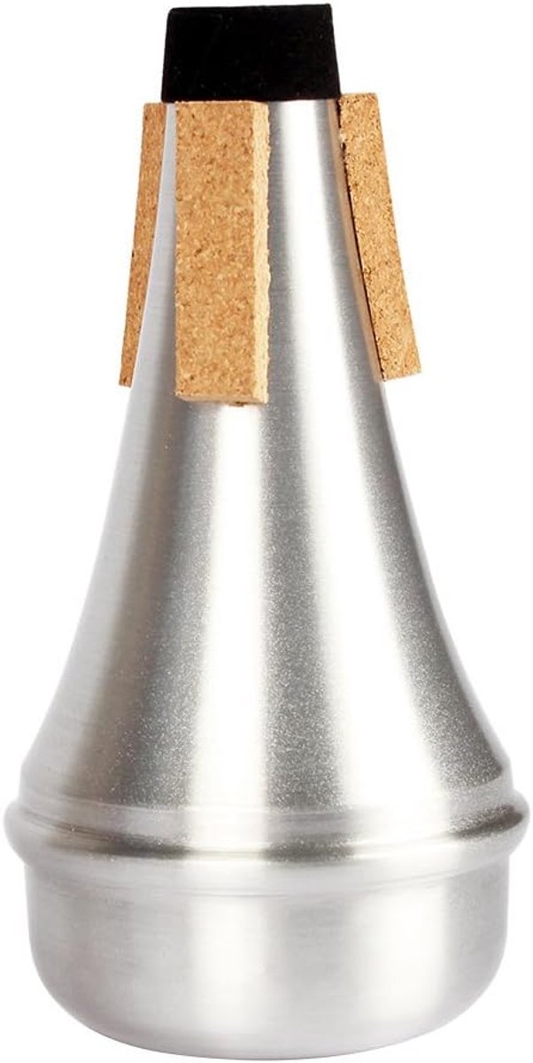 Mute, Aluminiumlegierung Trompete Mute D?mpfer Schalld?mpfer Instrument Zubeh?r, Musikinstrument, perfect voor oefening, opname en live optredens, professioneel en Hobbyist