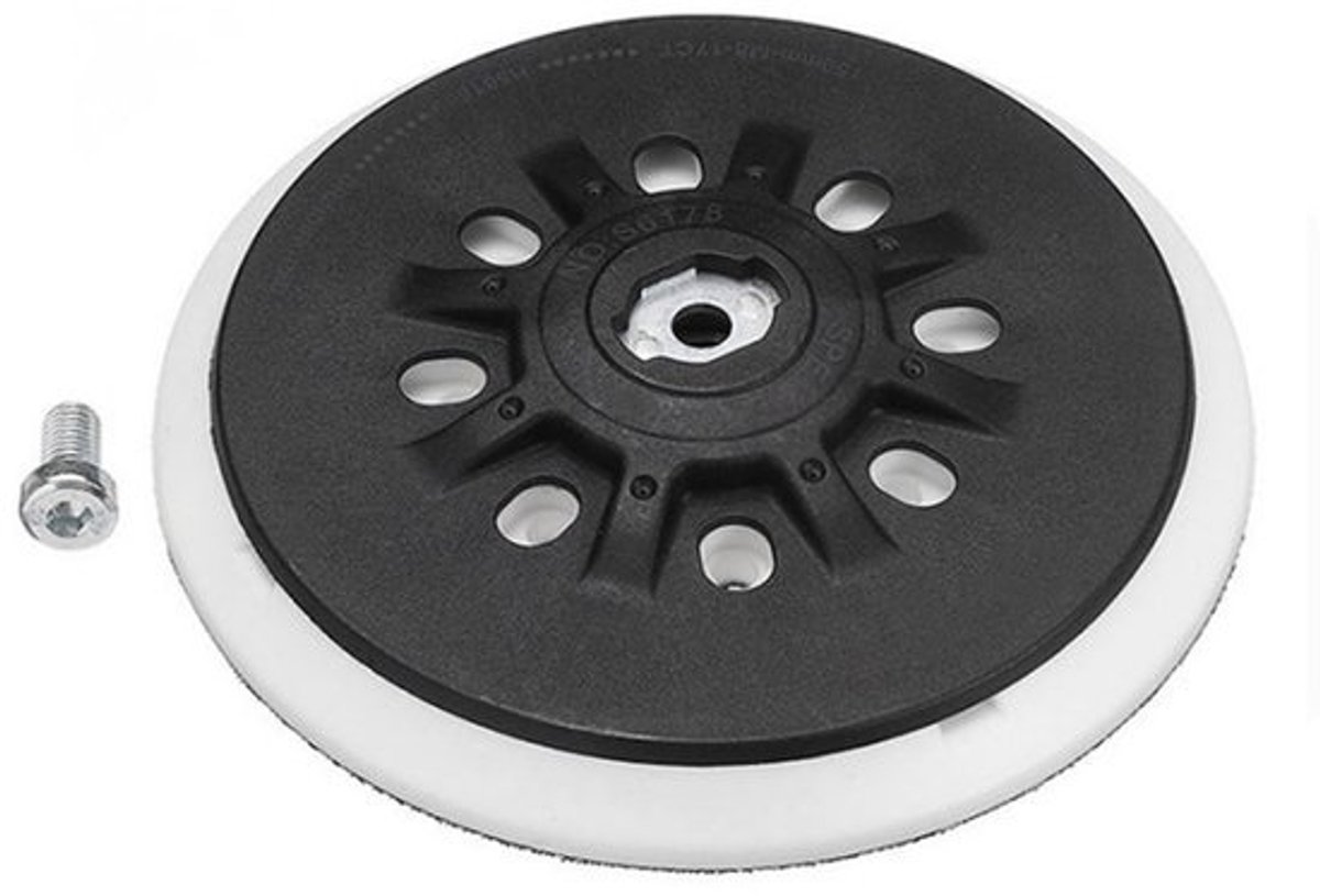 Solidchoice - 150 mm Klittenband Slijpschijf voor Excentrische Schuurmachines