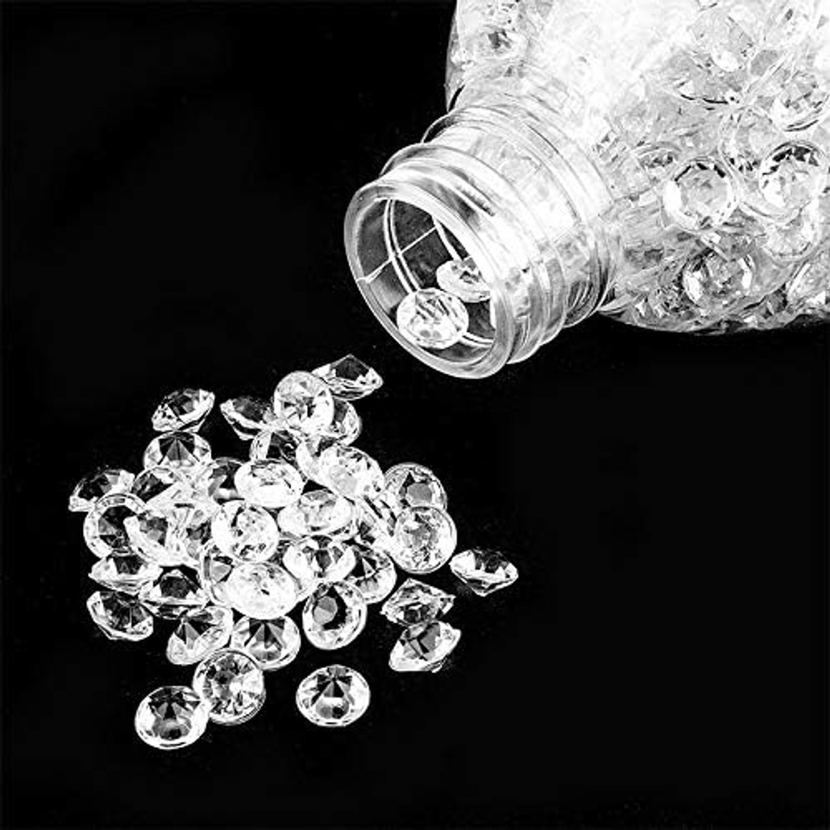 Diamanten | Ø 6 mm | 4 mm hoog | helder | 150 g
