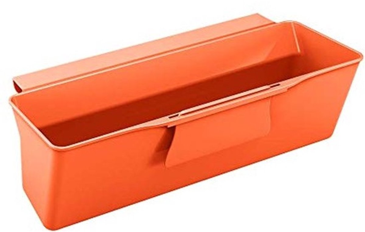 Praktische Opvangbak voor Afval - Koraal - 35x16x13 cm