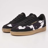 British Knights - Revival Dames sneakers laag - Maat 37 - Koeienprint - Zwart - Vrouwen schoenen