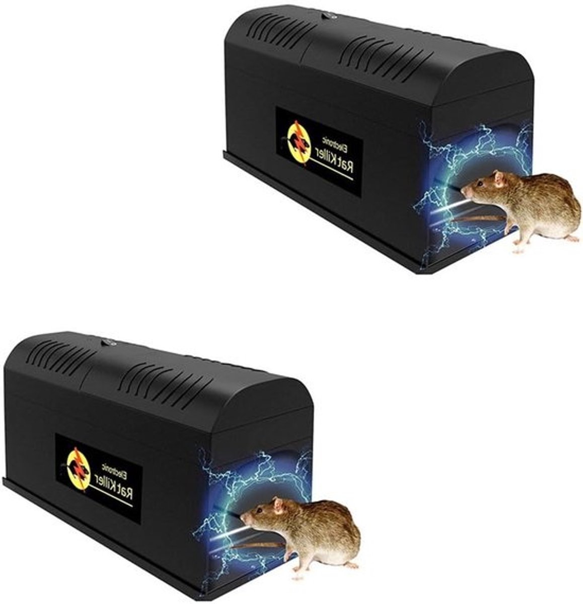 Elektrische Muizenvallen voor Binnenshuis - Veilig, Herbruikbaar en Gebruiksvriendelijk